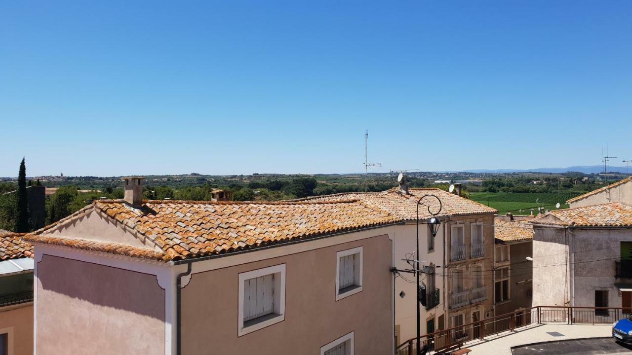 Les Barons De Guers Villa Castelnau-de-Guers Kültér fotó