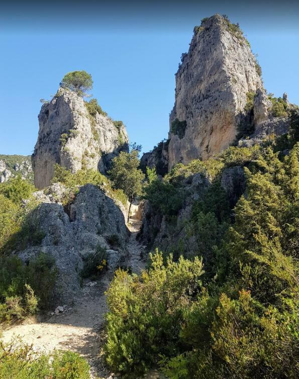 Les Barons De Guers Villa Castelnau-de-Guers Kültér fotó